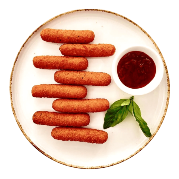 Сирні палички з ягідним соусом
