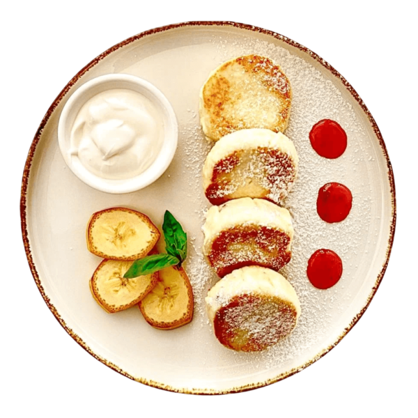 Сирники зі сметаною