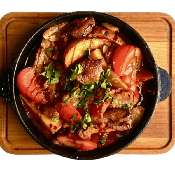 Сковорідка зі свининою