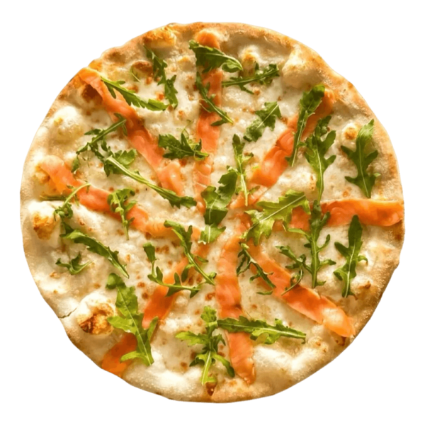 Піца з лососем