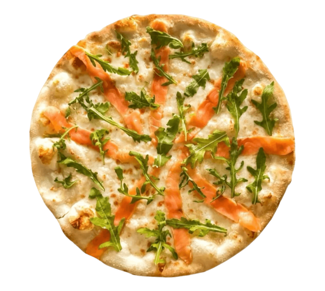 Смачна піца з лососем з доставкою Буковель, Поляниця