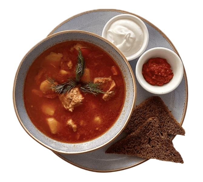 Смачний Бограч з доставкою по Буковель Поляниця Татарів