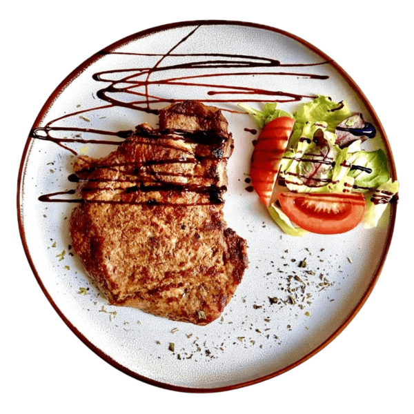 Стейк свинний