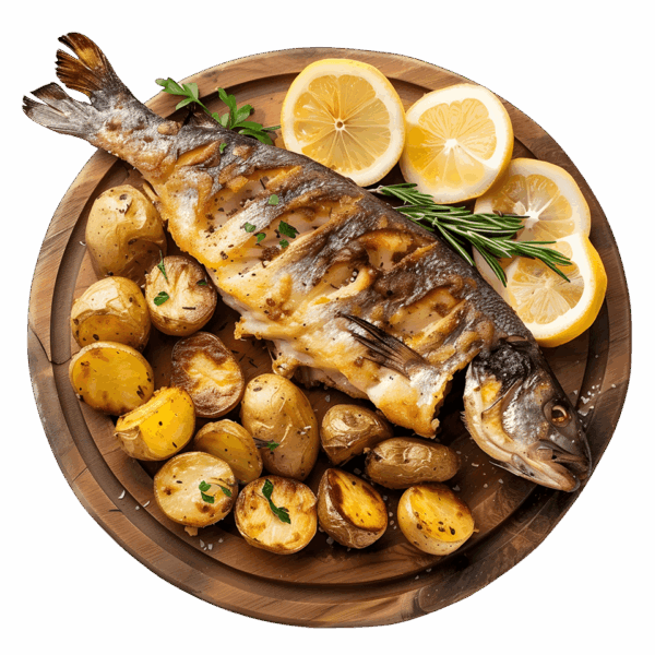 Карпатська форель на мангалі