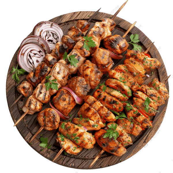 Ніжний і соковитий шашлик з курки